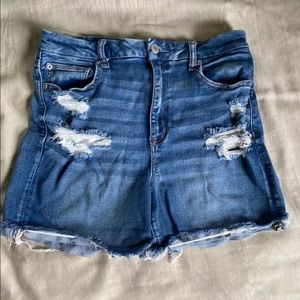AE High Rise Next Level Jean Shorts